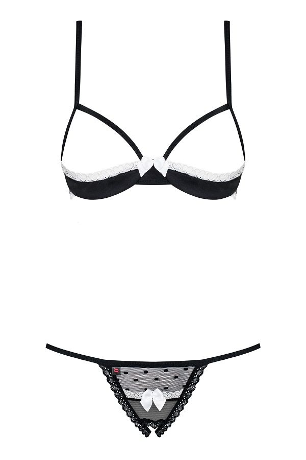 Lovely, sexy or spicy? Don’t know what to choose? It means y... Obsessive - 815-CST-1 Bunny Costume 5-pcs - Black - S/M photo-11
