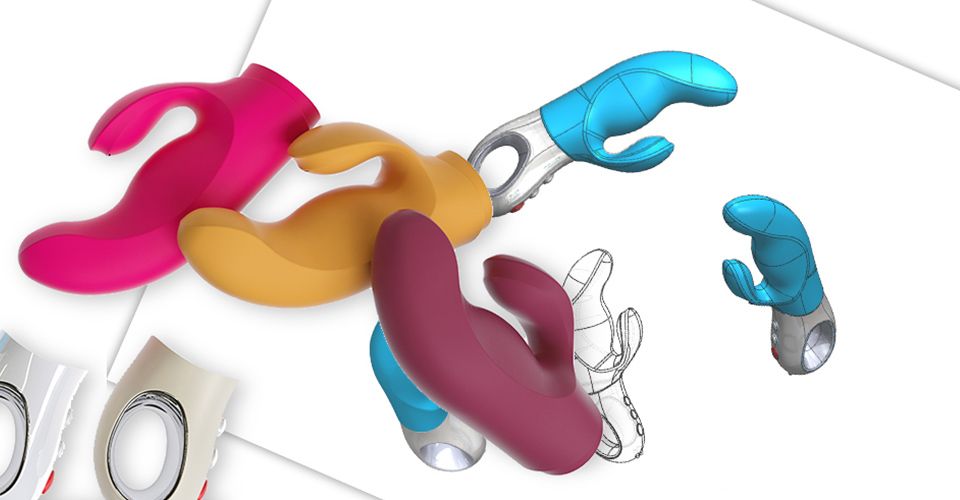 MiSS Bi – DER Vibrator combines phenomenal clitoris stimulat... Fun Factory - Miss Bi - Grape/White photo-16