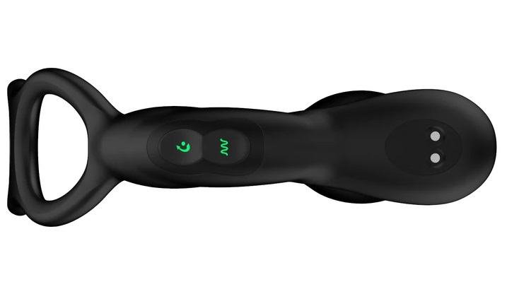 Nexus - Simul8 Prostate Massager w Ring - Black photo-4