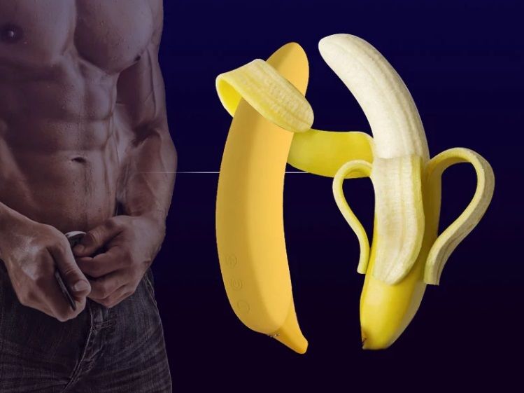 This vibrator is made of medical silicone, which has passed ... Aimec - Banana Shaped Vibrator photo-6