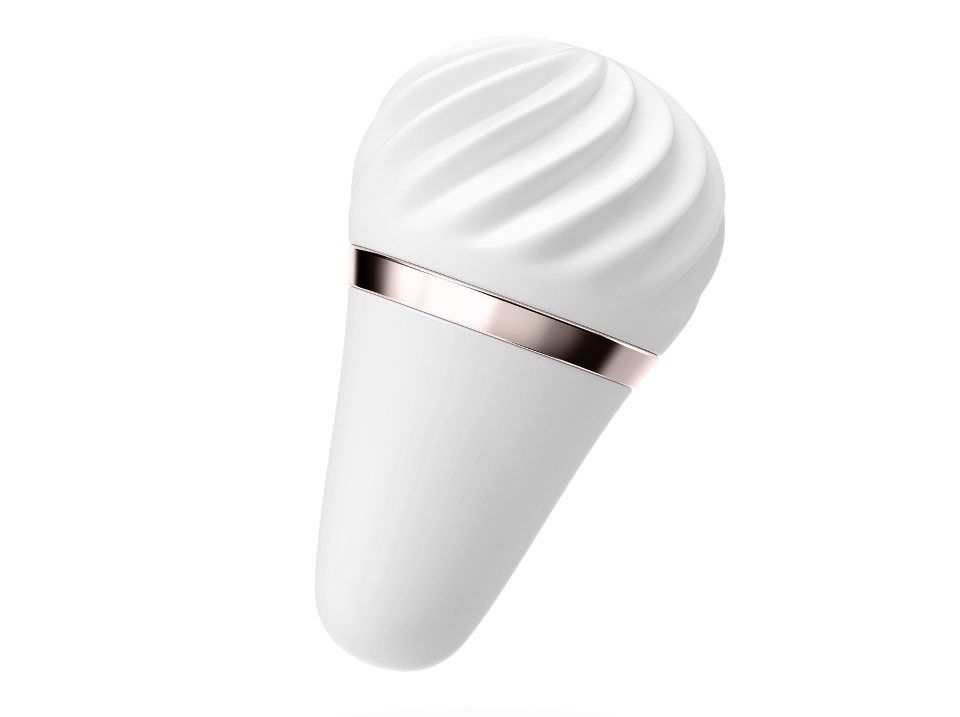 Thanks to its hard texture and voluminous, rounded tip, the ... Satisfyer - Layon Sweet Sensation - White photo-4
