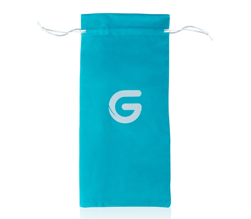 The plug is heavier and smoother than regular butt plugs and... Gildo - Glass Buttplug No.23 - Blue photo-4