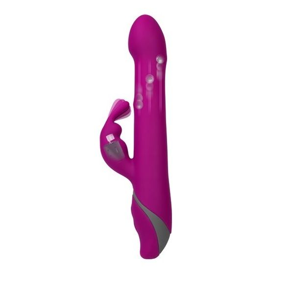 Rhumba will have you moving all night long!
With 4 beads dr... Commotion - Rhumba Vibrator - Raspberry photo-2