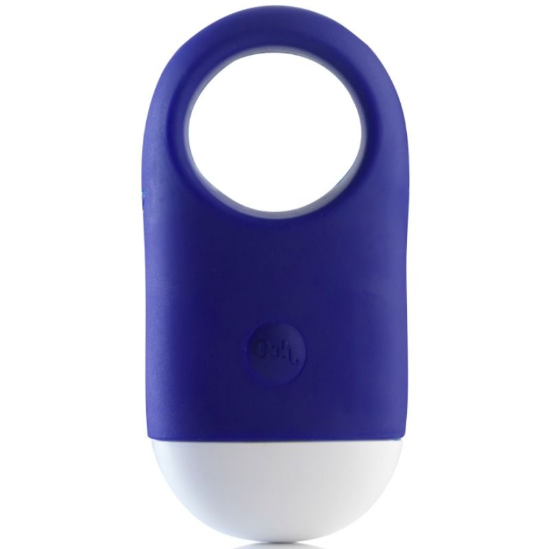 Strong and flexible, this smooth cock ring keeps guys harder... Ooh - Cock Ring No.3 - Electric Blue photo-3