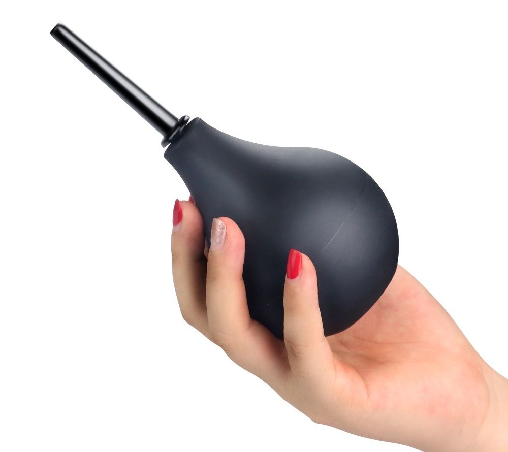 This effective anal douche is so easy to use with a soft, sq... Lovetoy - Bondage Fetish Deluxe Douche photo-2