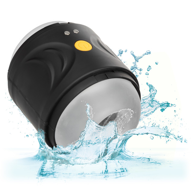 The Boundless Dual Motor Stroker is a vibrating, waterproof ... CEN - Boundless Dual Motor Masturbator - Black photo-12