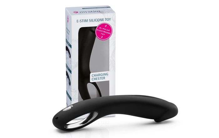 Let yourself be spoiled from the head to toe!
Always in... Mystim - Charging Chester E-Dildo - Black photo-6