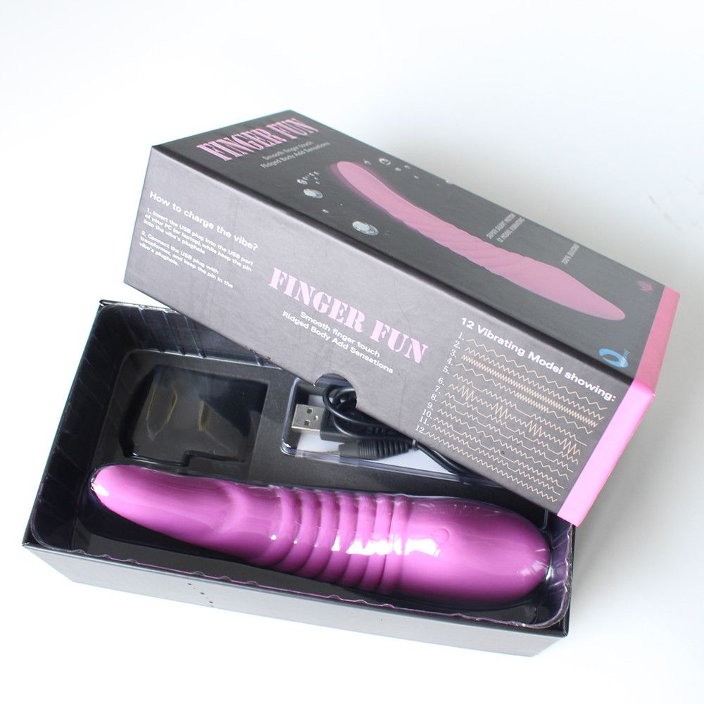 12 frequency female with G point clitoris masturbation stick... Aphrodisia - Finger Fun12-Modes Vibe - Pink photo-9