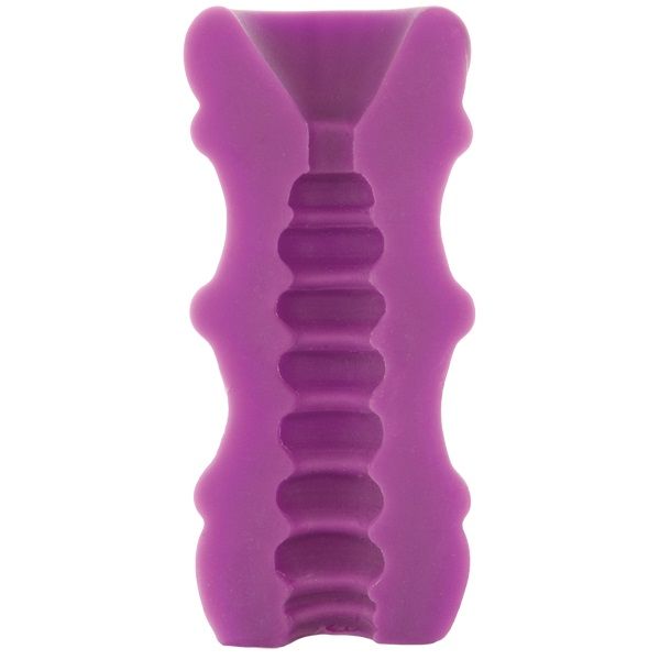 Great for a solo session, or to add something extra to playt... Doc Johnson - Stroker Pleaser Massage Beads - Purple photo-2