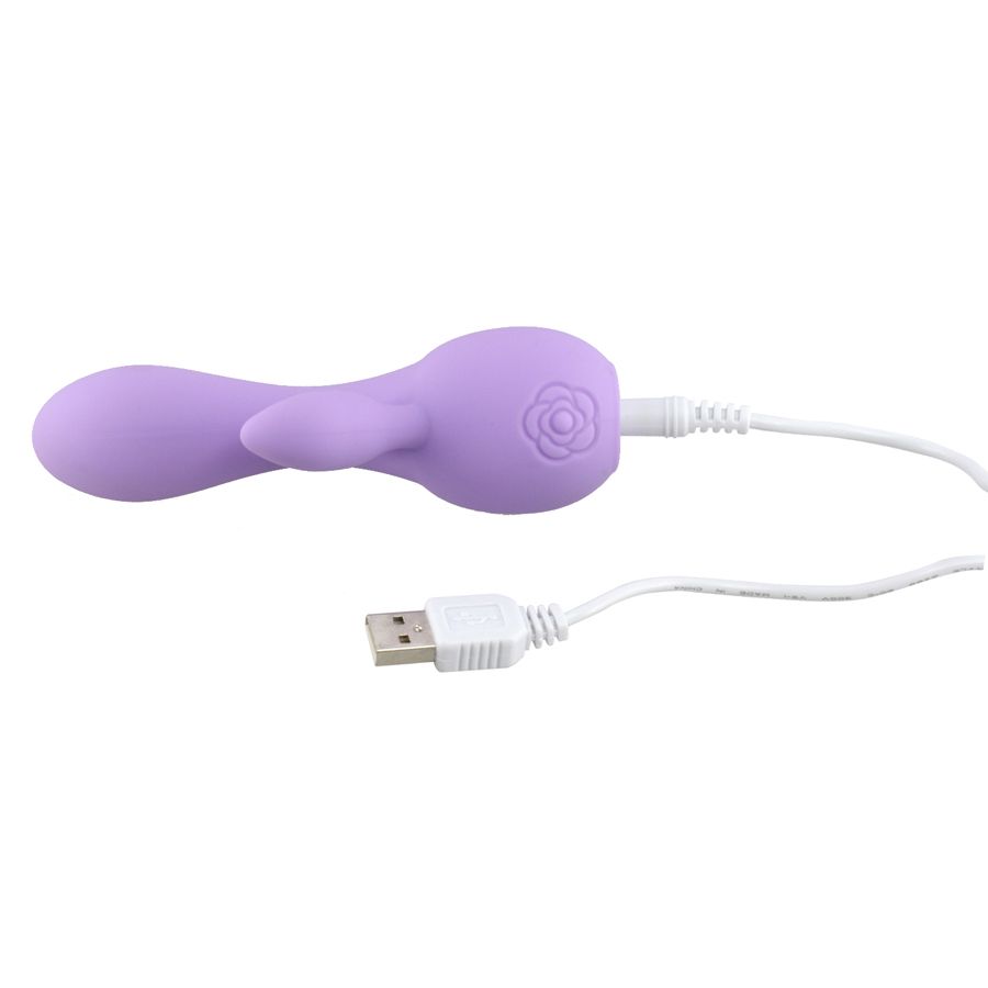 This rabbit vibrator ramps up your play, adding double the p... Tokyo Design - Maro Kawaii 10 - Purple photo-2