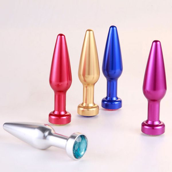 Material: Metal
Size: 112x29 mm SHC - Dolphin Red Anal Plug photo-2