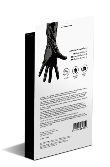 Prowler - Latex Gloves - Black - XL 照片-5
