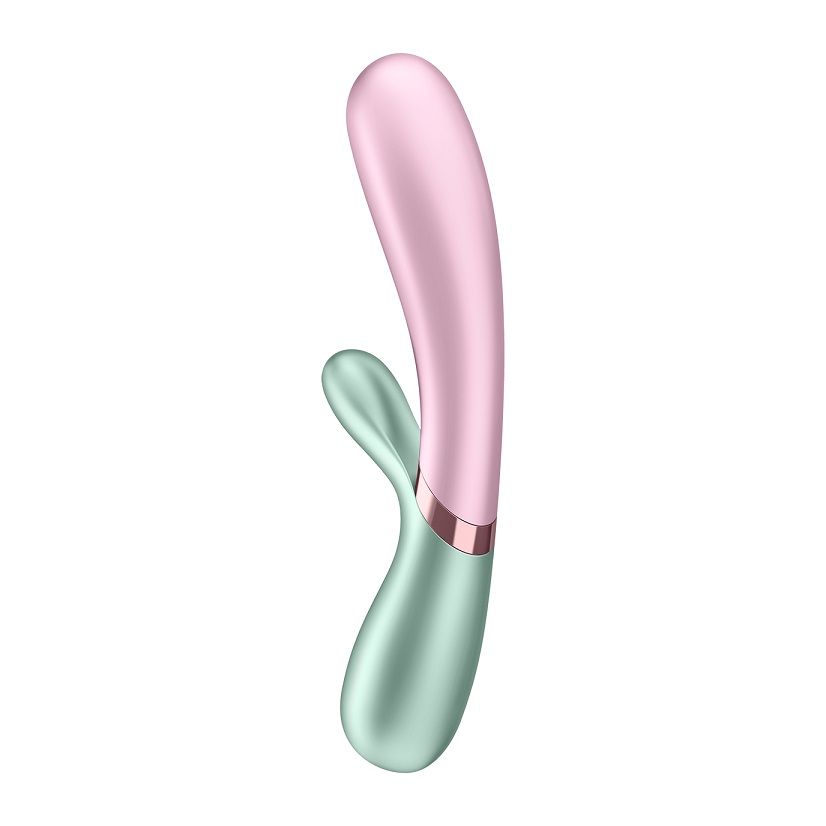 The Satisfyer Hot Lover is a rabbit vibrator with that certa... Satisfyer - Hot Lover Rabbit - Mint/Pink photo-6
