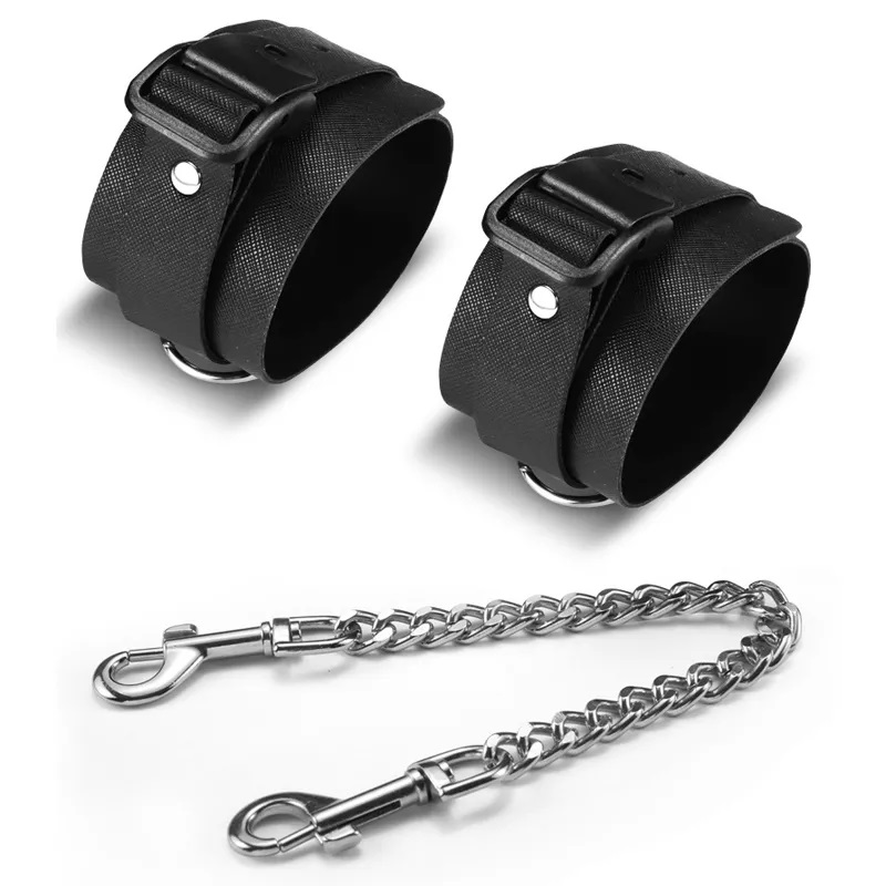 9pcs fetish slave BDSM bondage kit
Material: &n... MT - Bondage Set w Bag - Black photo-2