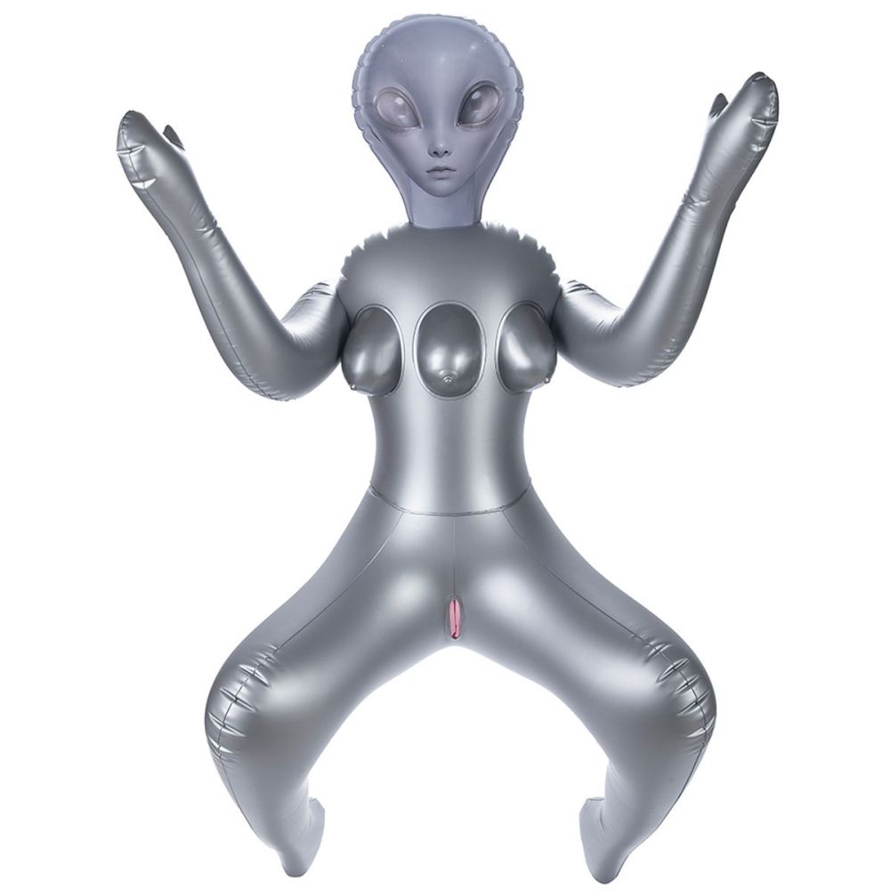 NMC - Infinity Ailen Infantable Doll - Silver photo-5