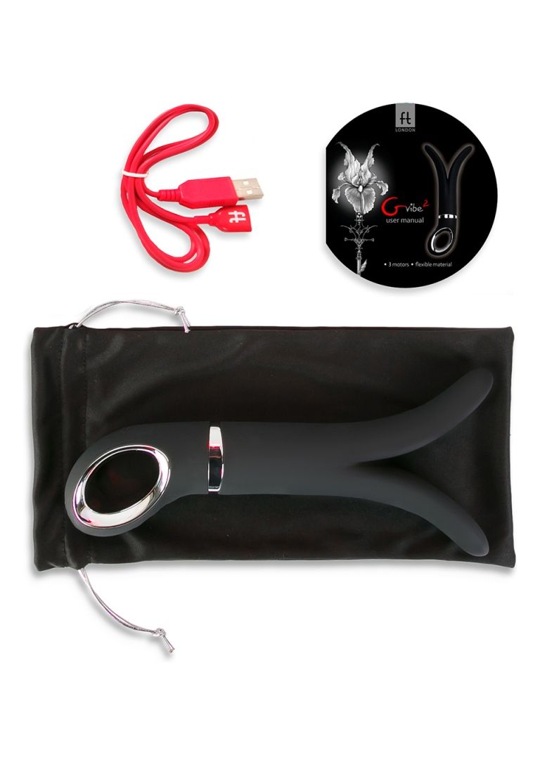 Gvibe² has now 100% extra power as it boasts 3 powerful moto... Fun Toys - Gvibe 2 - Royal Noir photo-11