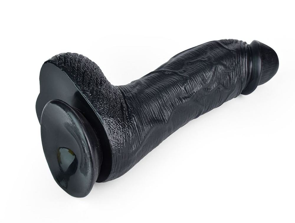 Kiotos - #06 Huge Realistic Dildo - Black photo-8