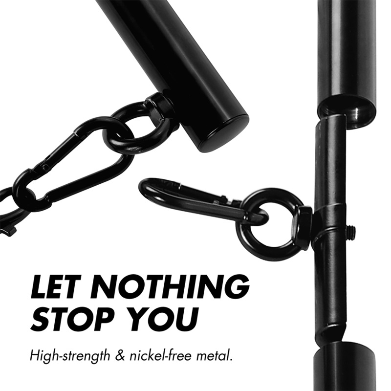 The FETISH SUBMISSIVE adjustable spreader bar redefines the ... Fetish Submissive - Adjustable Spreader Bar - Black photo-4
