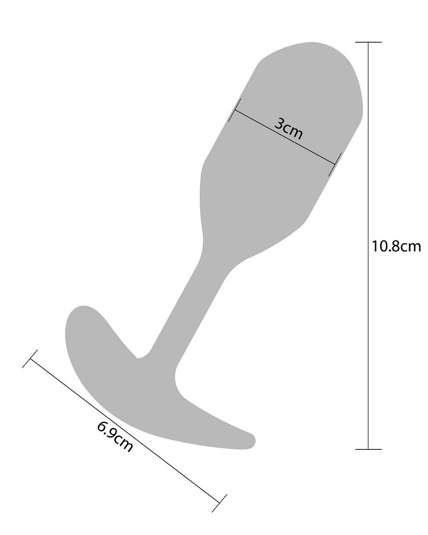 Buttocks by TOYJOY is a luxurious collection of high-perform... ToyJoy - Player Weight Plug S - Grey photo-5