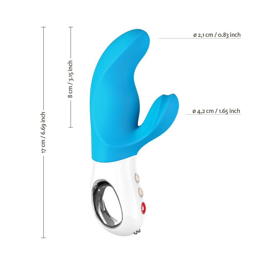MiSS Bi – DER Vibrator combines phenomenal clitoris stimulat... Fun Factory - Miss Bi Turquoise photo-14