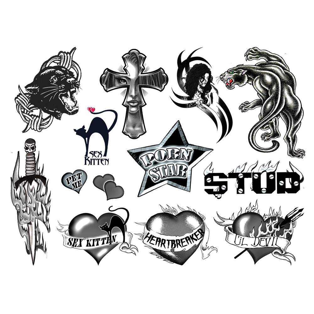 Decorate your body with this set of Get Naughty Party Tattoo... Tattoo Set - Get Naughty Party photo-3