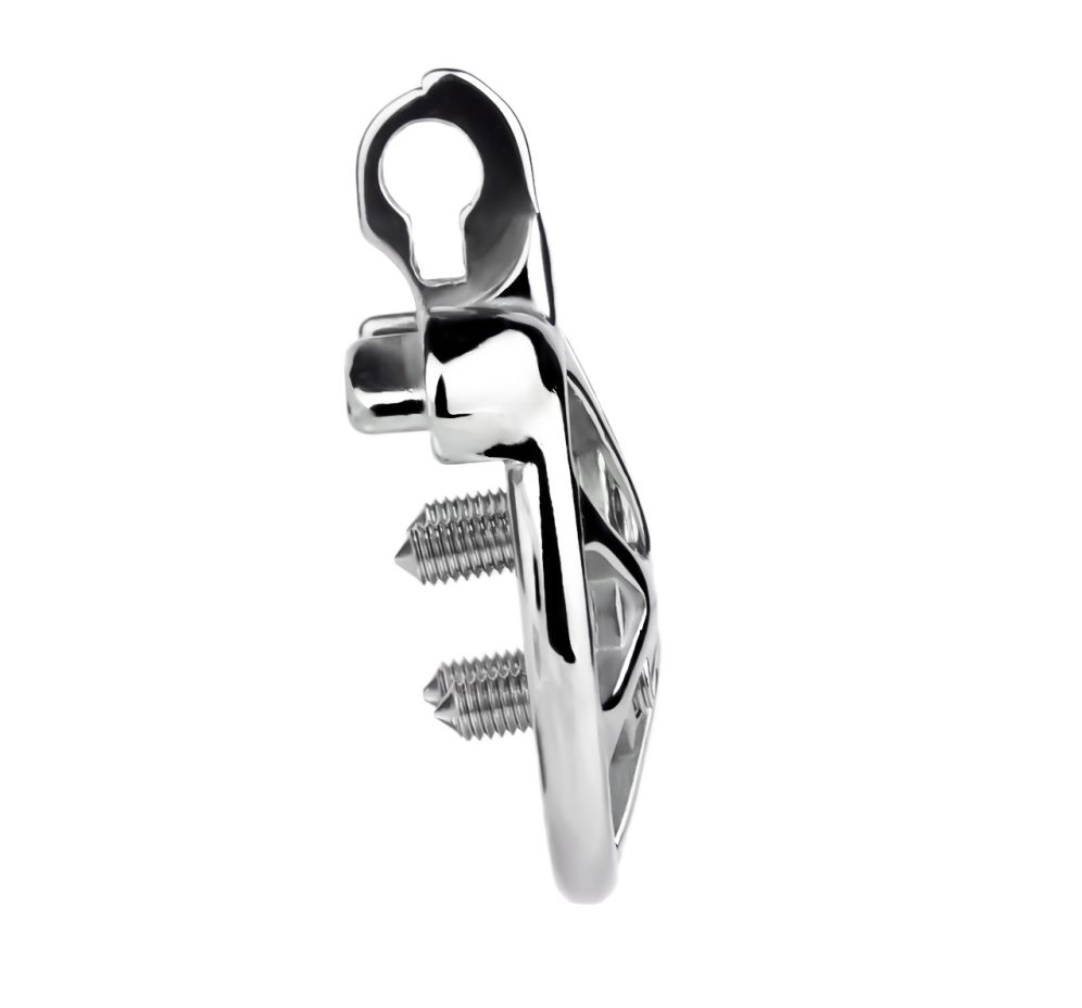 Material: 304 Stainless steel
Cage high: 25mm &nb... FAAK - Metal Chastity Cage 247 45mm photo-12