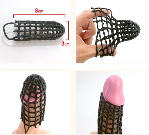 Penisack with a wick of mesh processing using soft material ... A-One - Cock Formars Spider photo-7