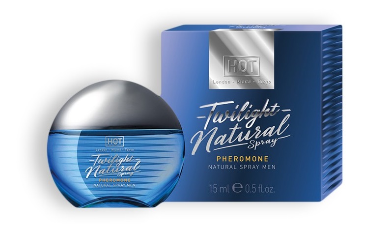 Contains an absolutely fragrance-free spray. For an erotic a... Hot - Twilight Natural Spray Pheromone Men - 15ml photo-2