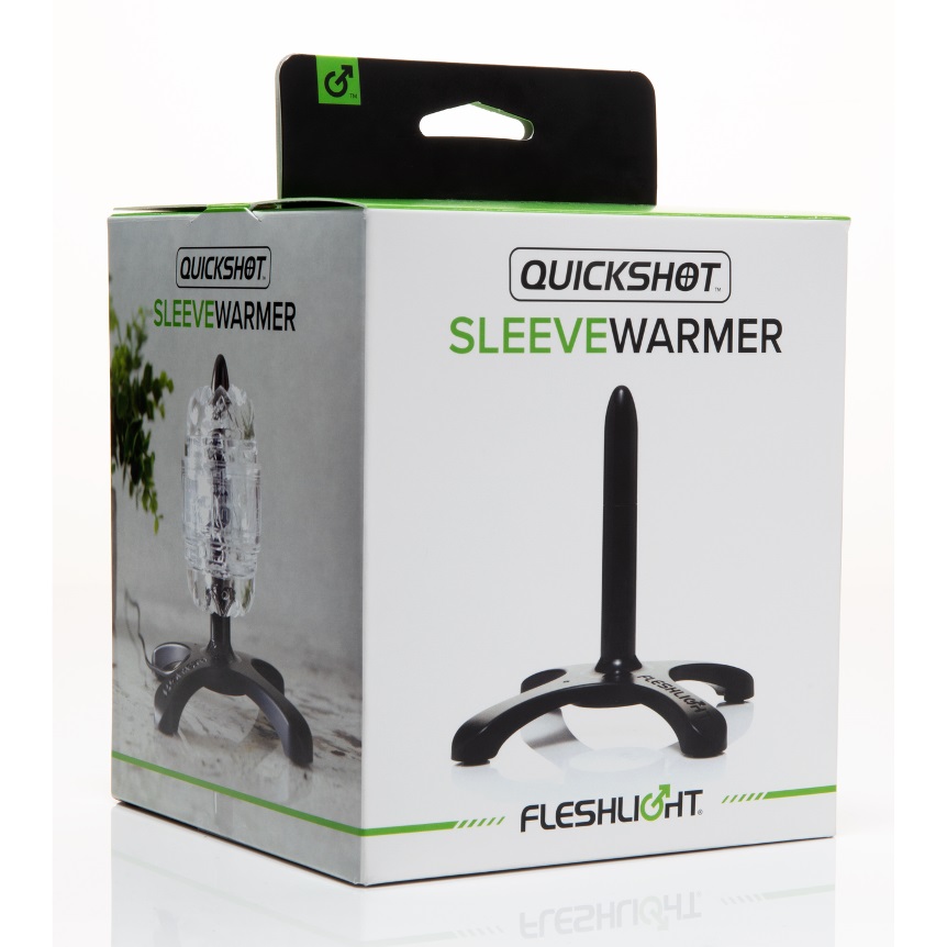 Fleshlight has made its #1 selling male sex toys even hotter... Fleshlight - Quickshot Sleeve Warmer photo-7