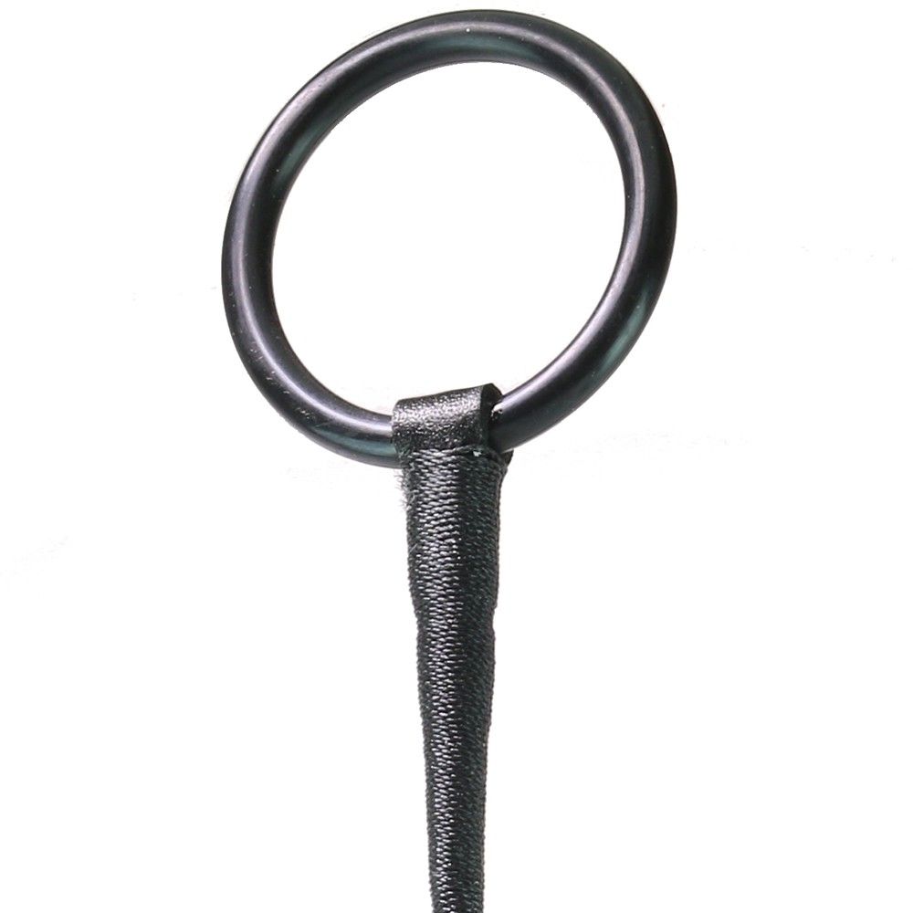 Vegan leather handle
Nitrile ring tip
Firm shaft
Handle Len... Sportsheets - Ring Slayer - Black photo-5