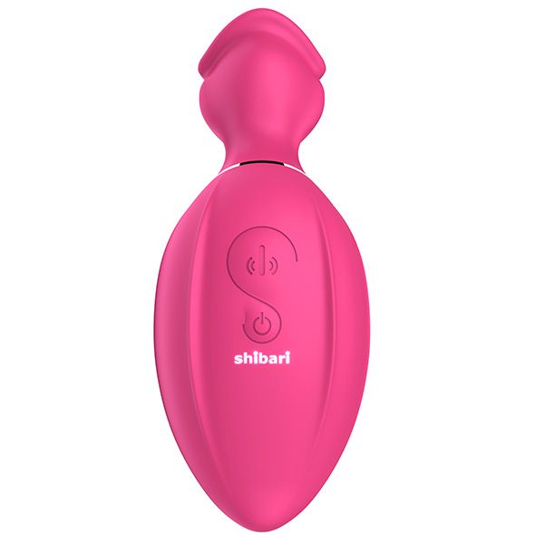 The Beso has eight different patterns to provide sucking act... Shibari - Beso Wireless Clitoral Stimulator - Pink photo-2