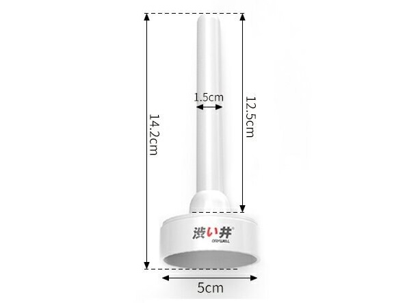 Cleaning and storage hold fo Crystal Penis sleeve or Hurrica... Drywell - Sleeve Holder - White photo-3