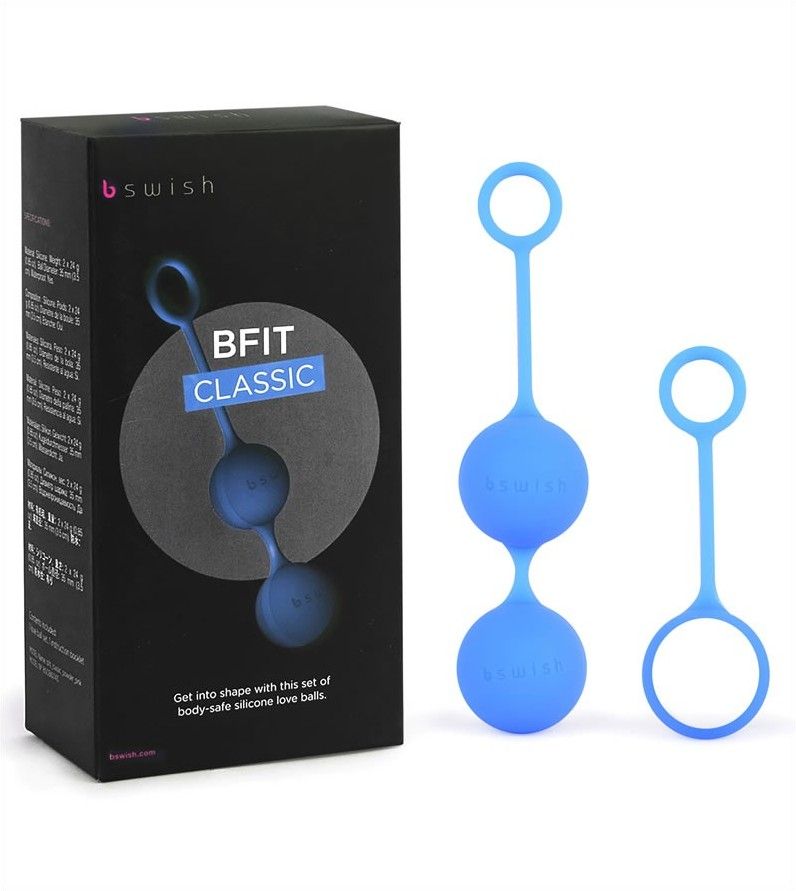 用Bfit 经典款收阴球,可以舒适而有型地增强快感、一种善于调节的锻炼养生之道。为与你共同成长而设计。Bfit 经典款包... B Swish - Bfit 收阴球 - 蓝色 照片-11