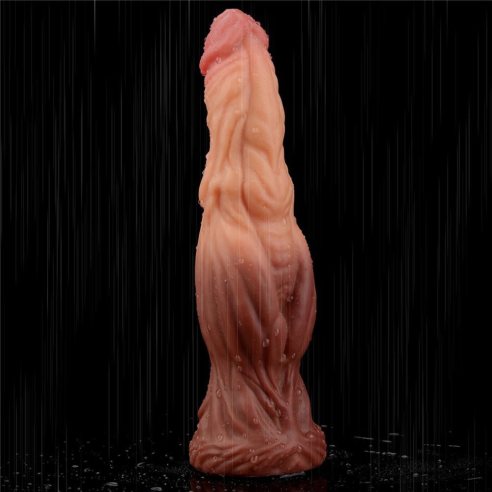 Built to deliver the most lifelike satisfaction, Love Toy Ki... Lovetoy - 9.5" Dual Layered King Sized Cock photo-14