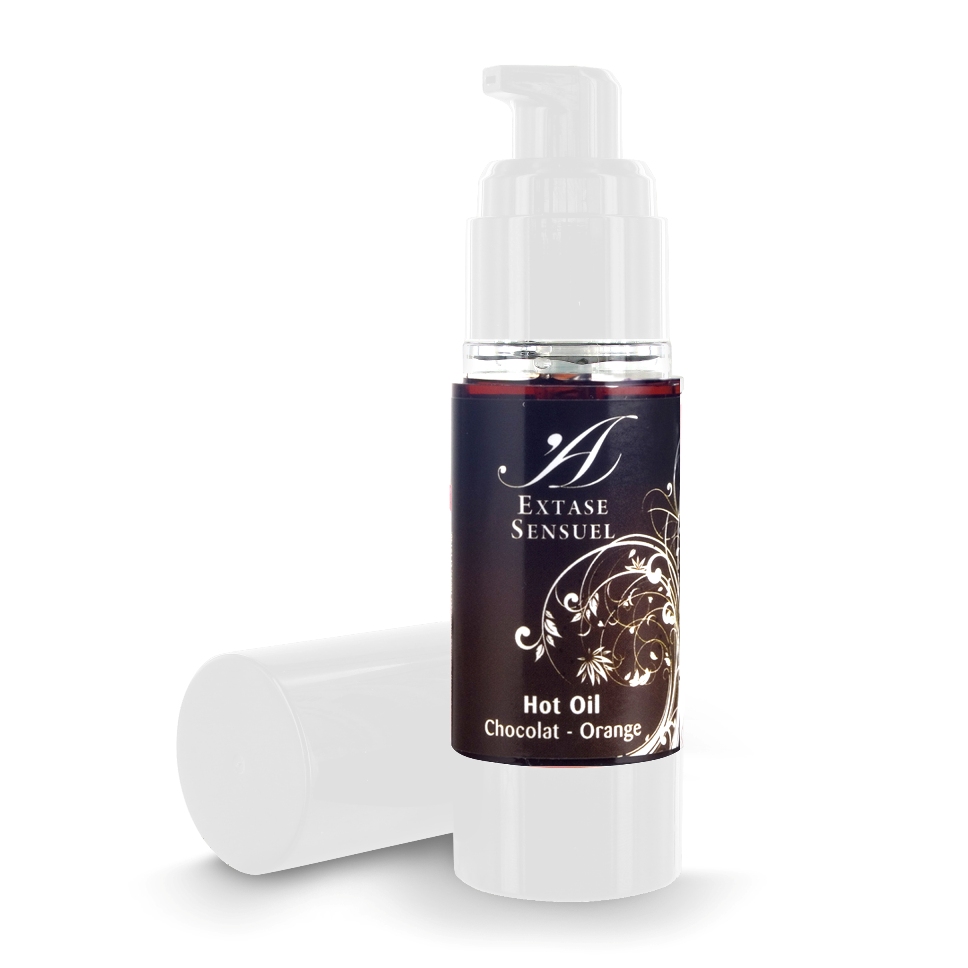 Hot oil with chocolate and orange scent for more pleasure an... Extase Sensuel - Hot Oil Chocolate & Orange - 30ml photo-2