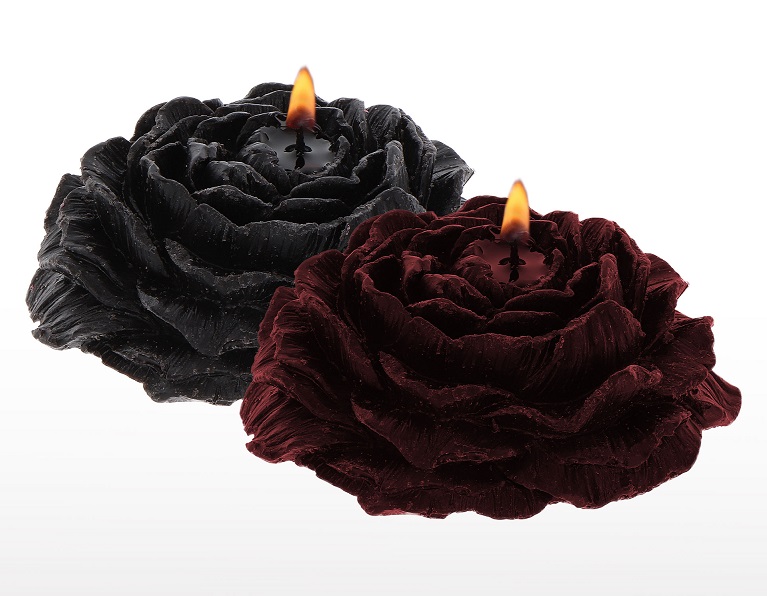 Heat up the passion with TABOOM Rose Bondage Candles. The lo... Taboom - Rose Drip Candles 2pcs - Black/Red photo-5