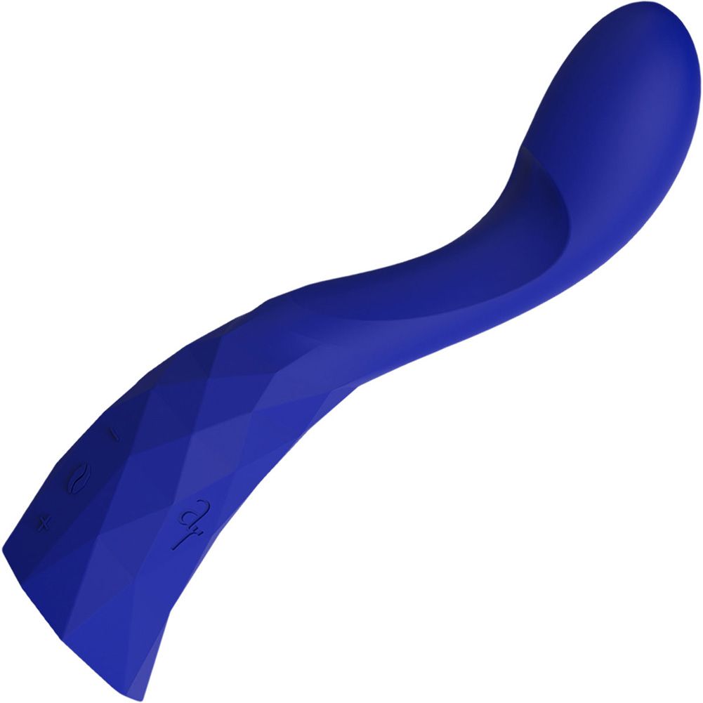 Powerful vibrations in a stunning rechargeable form that is ... Lamourose - Prism V - Azure photo-4