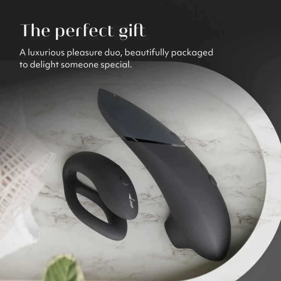 Womanizer 慾望與奢華套裝組合包含兩款頂級情趣產品 —— Womanizer Next 與 We-Vibe Sy... Womanizer - Lust & Luxury Set - Black 照片-6