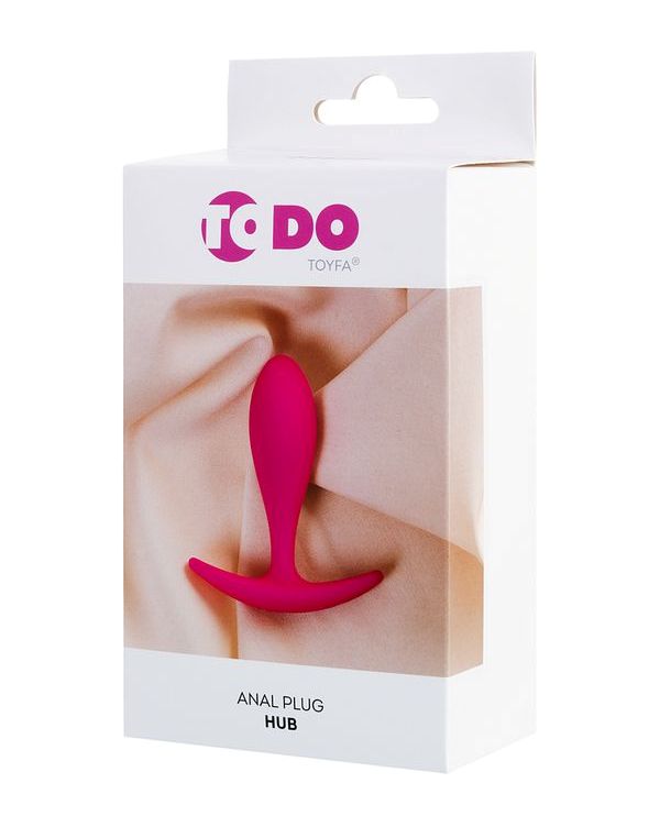 The small size plug is ideal for the first experience. The w... ToDo - Hub Anal Plug - Pink photo-8