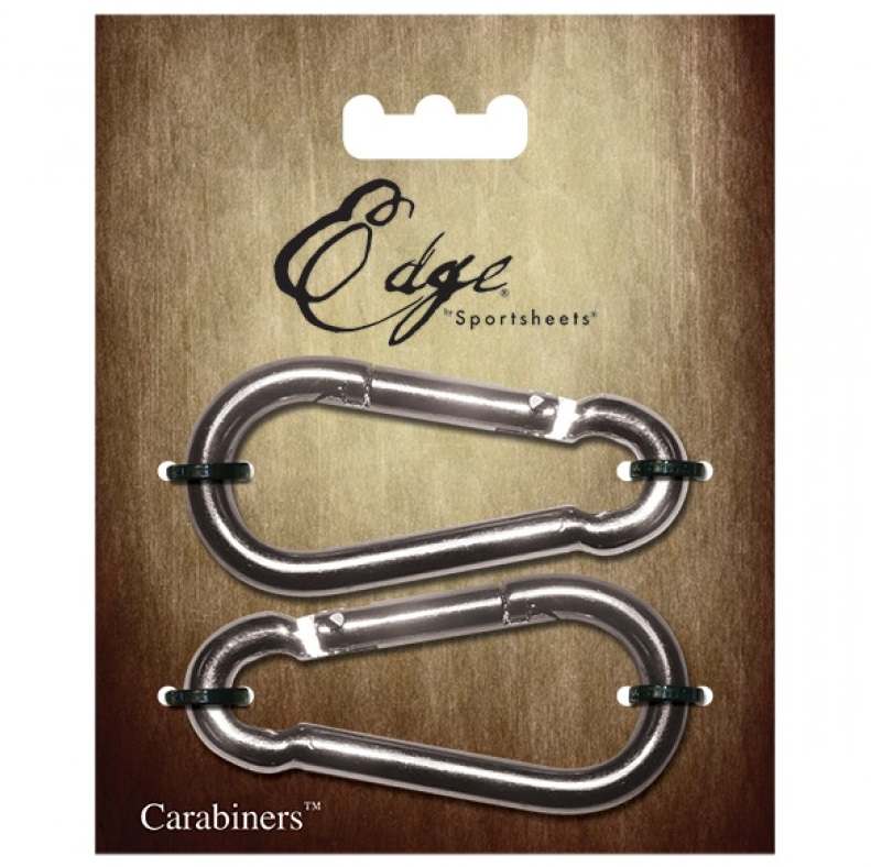 Nickel-free metal is hypoallergenic and body-safe
Use with a... Sportsheets - Edge Carabiners photo-2