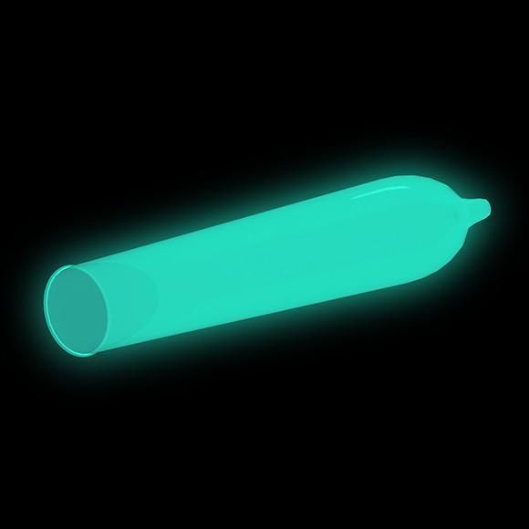 Experience the Glow! Glowing Pleasures condoms are technolog... One Condoms - Glowing Pleasures 3's Pack photo-4