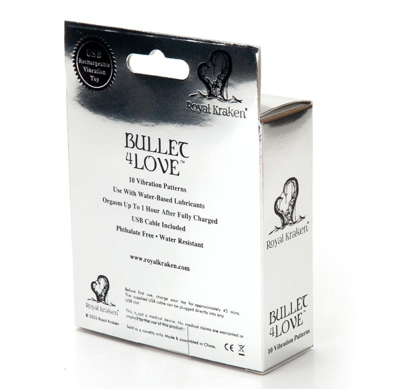 Bullet 4 Love - Rechargeable Vibe w Remote - Black photo-7