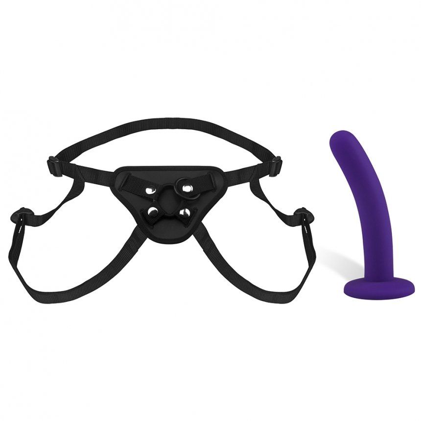 Ideal strapon: suitable even for beginners in anal caresses.... Hustler - Beginner Strap-Ons & Dildo Set photo-2