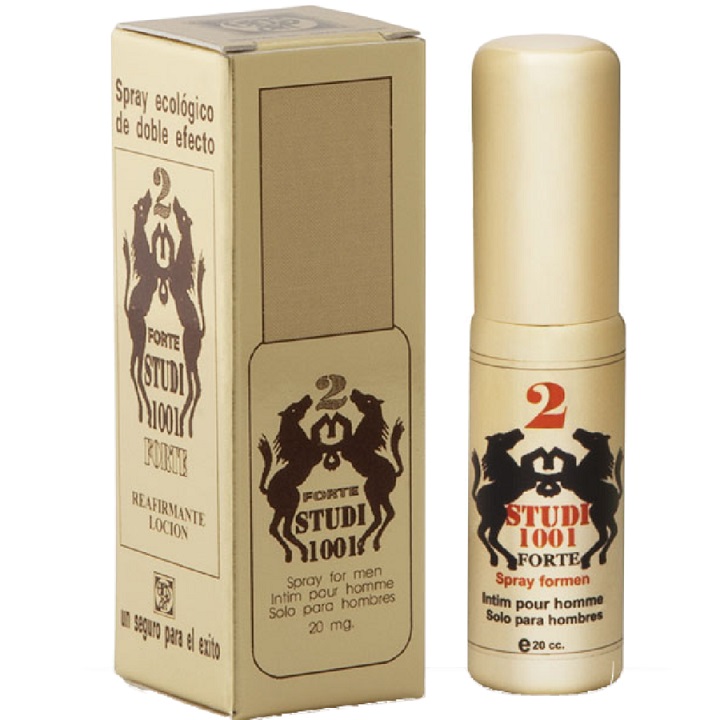 Can increases erection, dimension and makes very durable sex... Erosart - Studi Forte 1001 Delayer Spray - 20ml photo-2