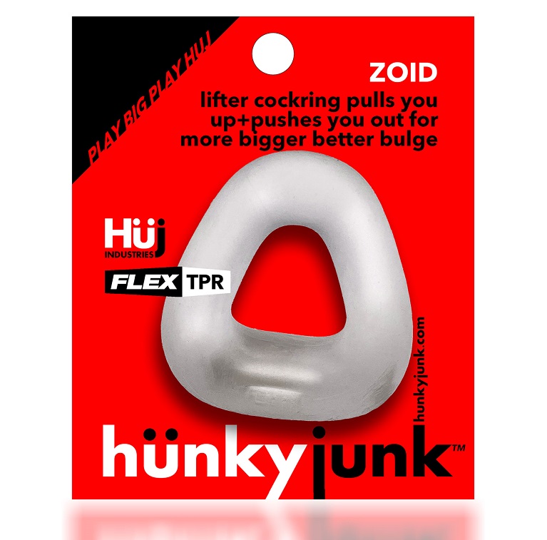 The Hunkyjunk black tar ice ZOID may seem like a odd shape c... Hunkyjunk - Zoid Lifting Ring - Ice photo-3