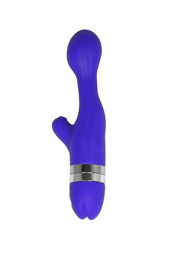 Round and sexy, with gently curving hips in the middle of th... Closet Collection - Sophia Bendable Duo Vibe - Purple photo-2