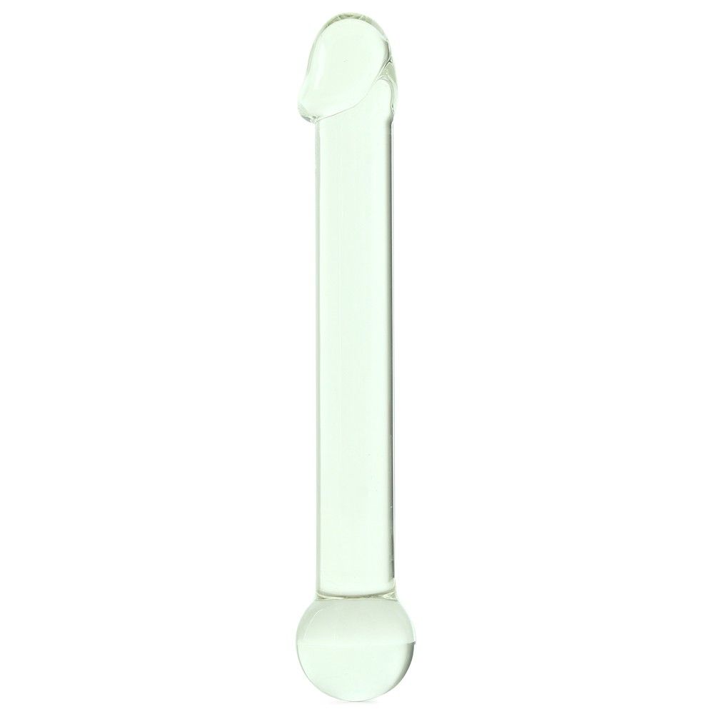 Experience the satisfaction of a realistic penis head combin... Glas - 7" Realistic Head Glass Dildo photo-5