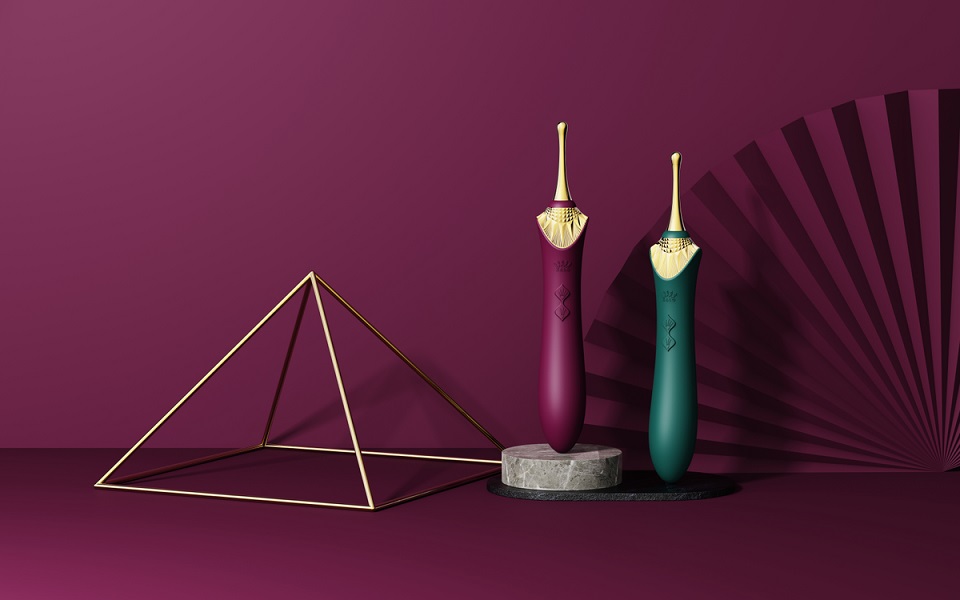 The name of Bess comes from Egyptian God Bastet, who is the ... Zalo - Bess APP Dual Vibrator - Velvet Purple photo-15