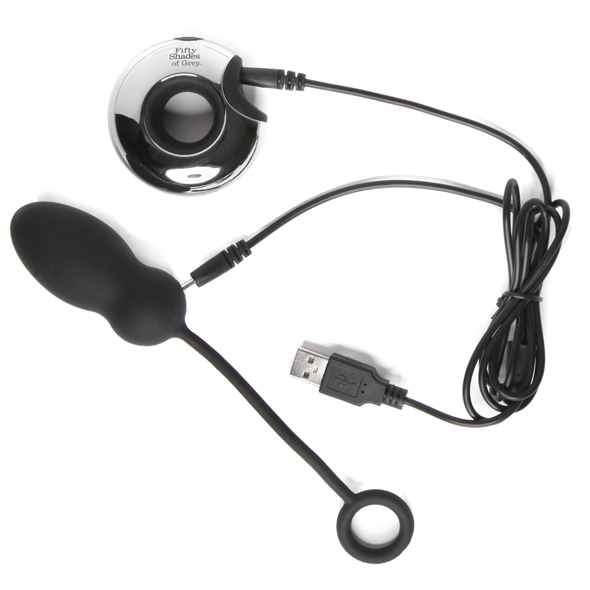 Your Fifty Shades of Grey Relentless Vibrations Love Egg is ... Fifty Shades - Relentless Remote Control Egg - Black photo-5
