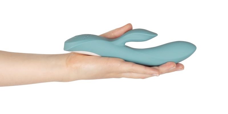 The Violet is a stylish rabbit vibrator from the elegant Blo... Bloom - Violet Rabbit Vibrator - Blue photo-2